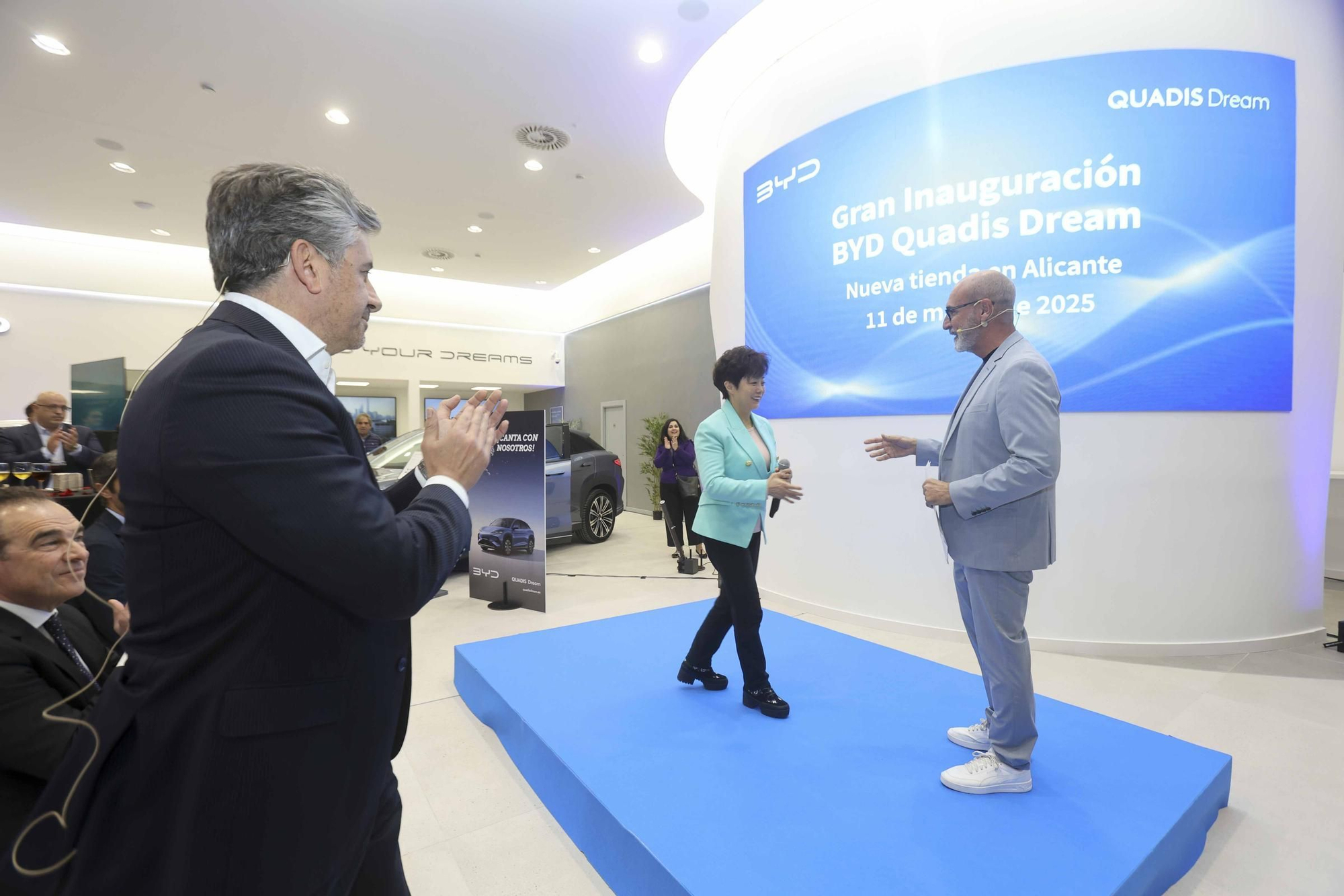 QUADIS Dream inaugura el primer centro BYD en Alicante.