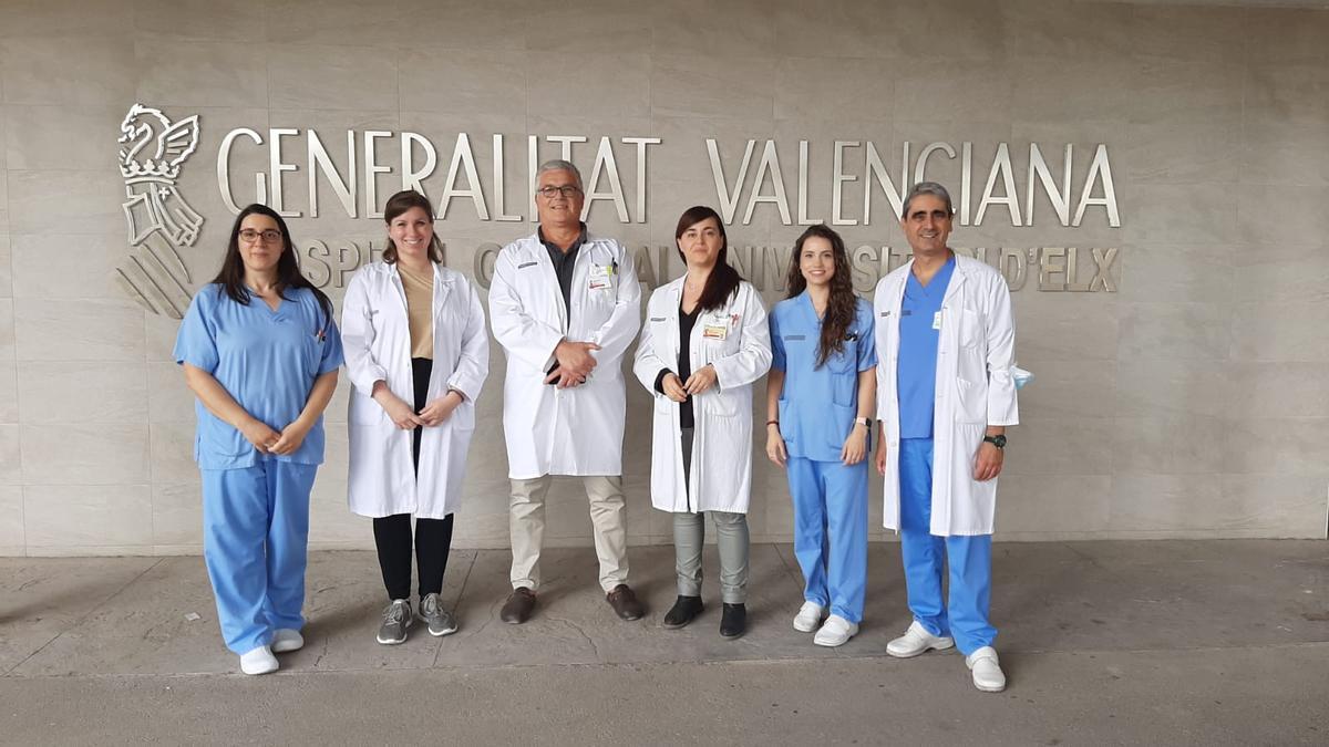 Equipo de la Unidad de Genética Molecular del Hospital General de Elche,