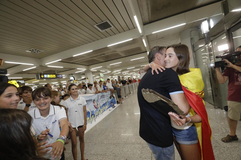 María Perelló: Un recibimiento de campeona