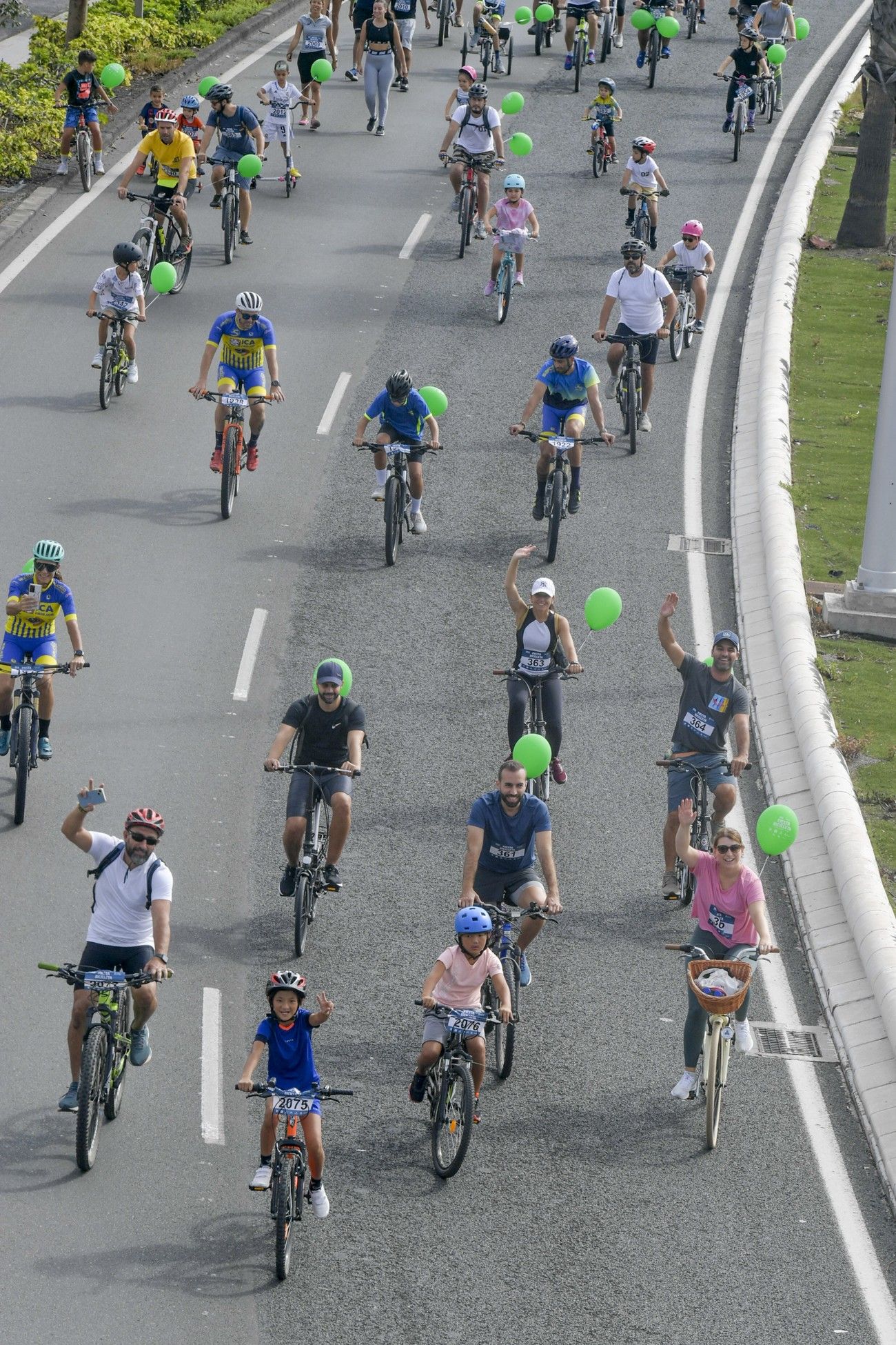 La Fiesta de la Bicicleta de Las Palmas de Gran Canaria 2023, en imágenes