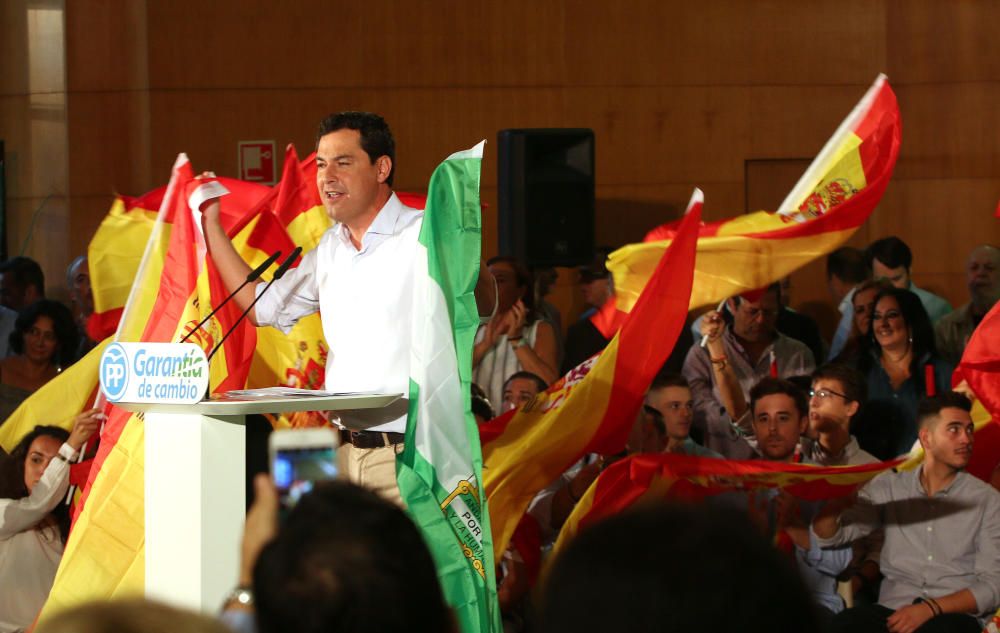 Pablo Casado participa en un acto político en Málaga