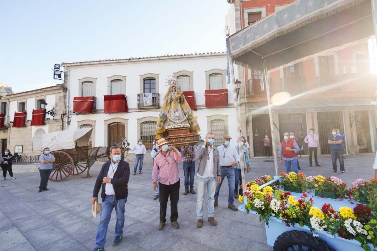 La Virgen de Luna ya está en Villanueva de Córdoba