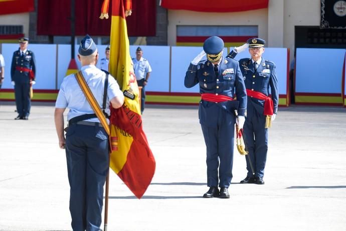 22-06-20   GENTE Y CULTURA. BASE AEREA DE GANDO. INGENIO TELDE.  Toma de  posesión Juan Pablo Sánchez de Lara como nuevo jefe del Mando Aéreo de Canarias Fotos: Juan Castro.  | 22/06/2020 | Fotógrafo: Juan Carlos Castro