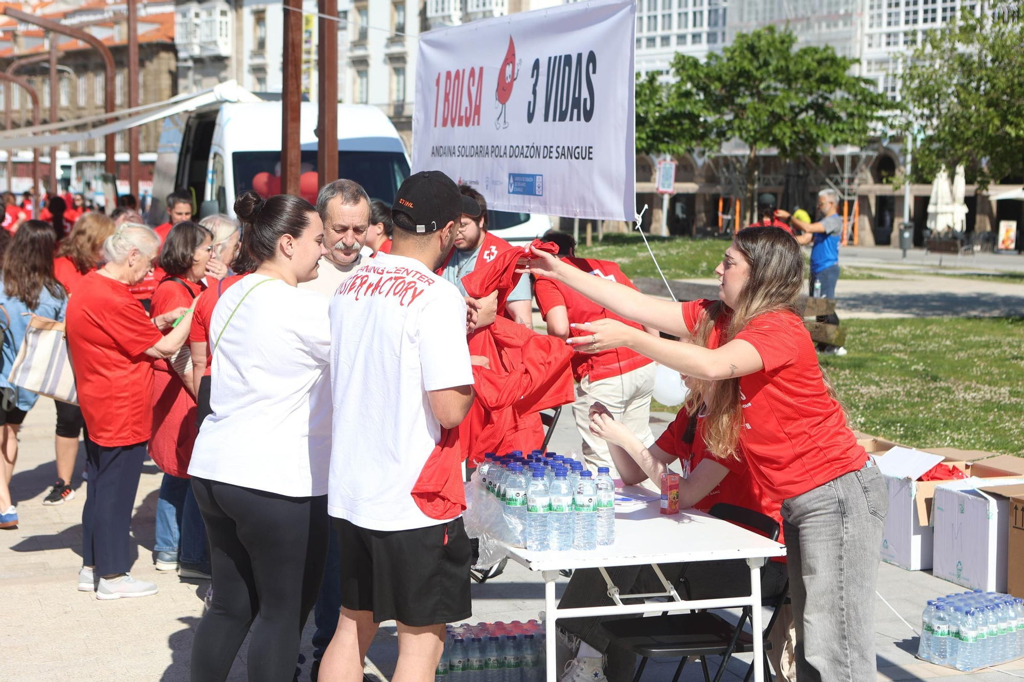 I Andaina Solidaria de Cruz Roja por la donación de sangre