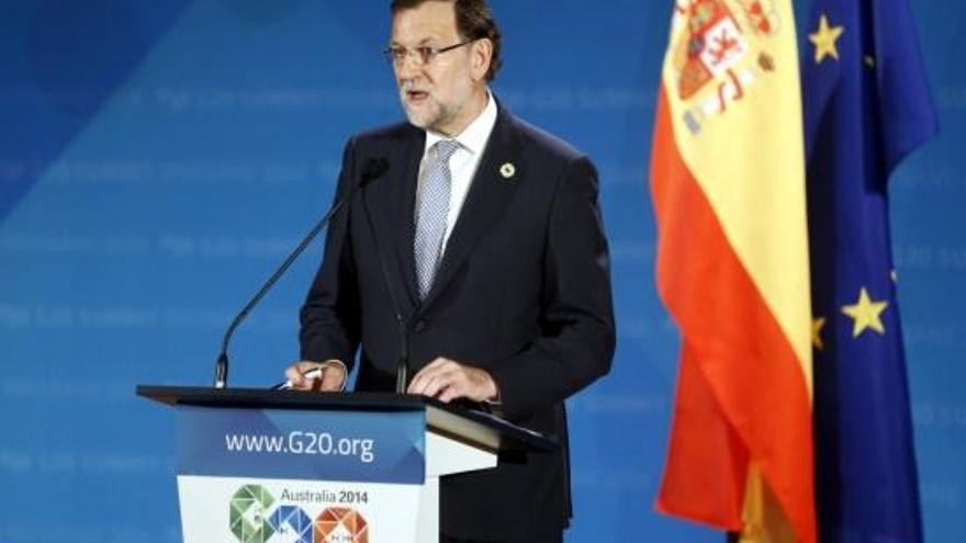 Mariano Rajoy a la cimera del G-20