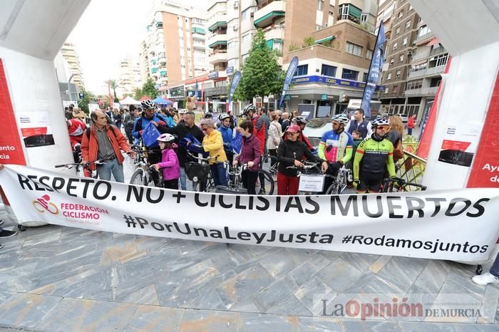 Marcha en bici en Murcia