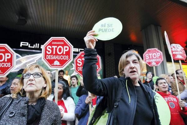 Protesta de Stop Desahucios