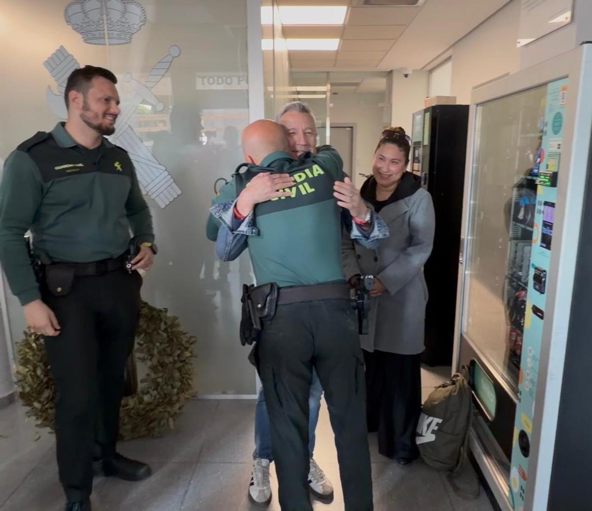 La emoción ha estado presente durante el encuentro.