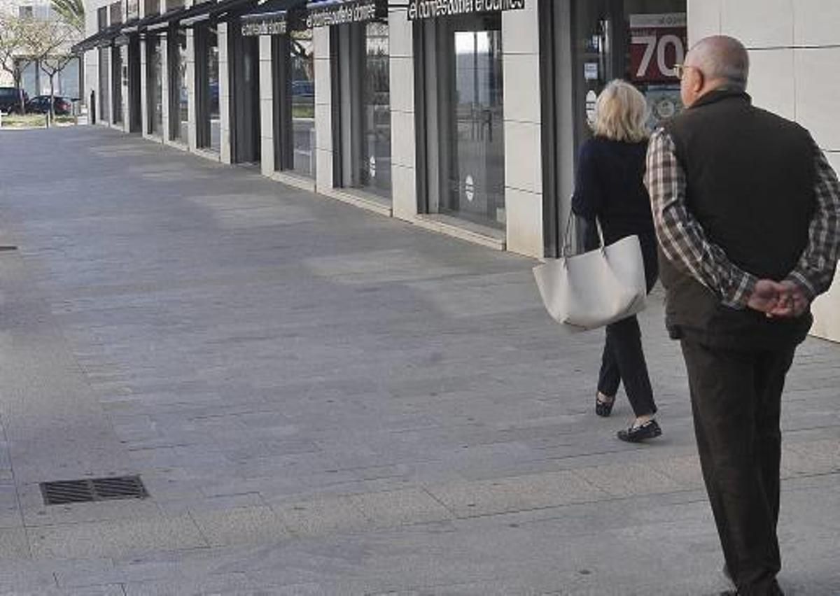 El bulevar del Parque Empresarial de Elche, donde se concentraban las firmas ilicitanas.