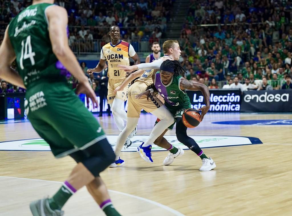 Las imágenes del Unicaja-UCAM Murcia