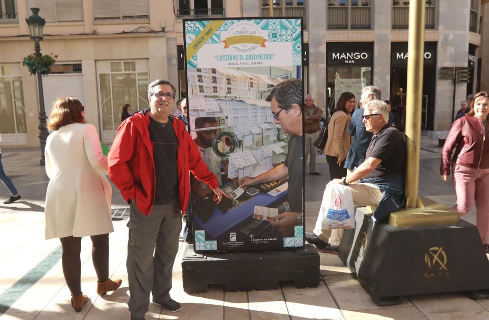 Málaga homenajea a sus comercios centenarios