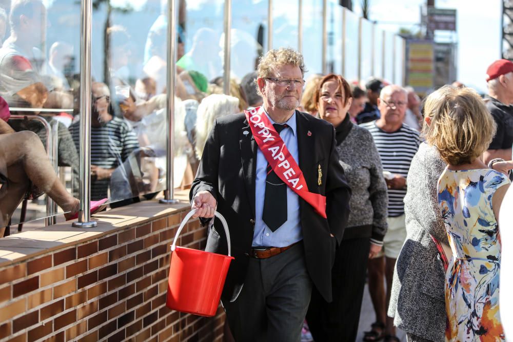 Celebración del «Poppy Appeal» en Benidorm