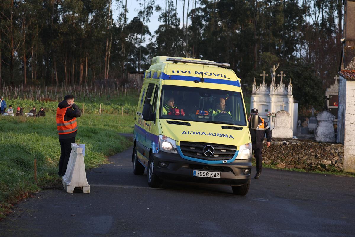 Tramo de Betanzos - Coiròs del 30 Rally de A Coruña .