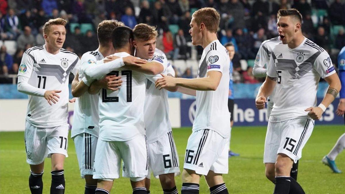 Alemania se impuso por 0-3 a Estonia