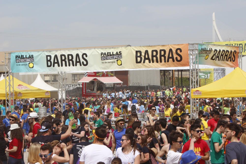 Llenazo en la macrofiesta universitaria en La Punta