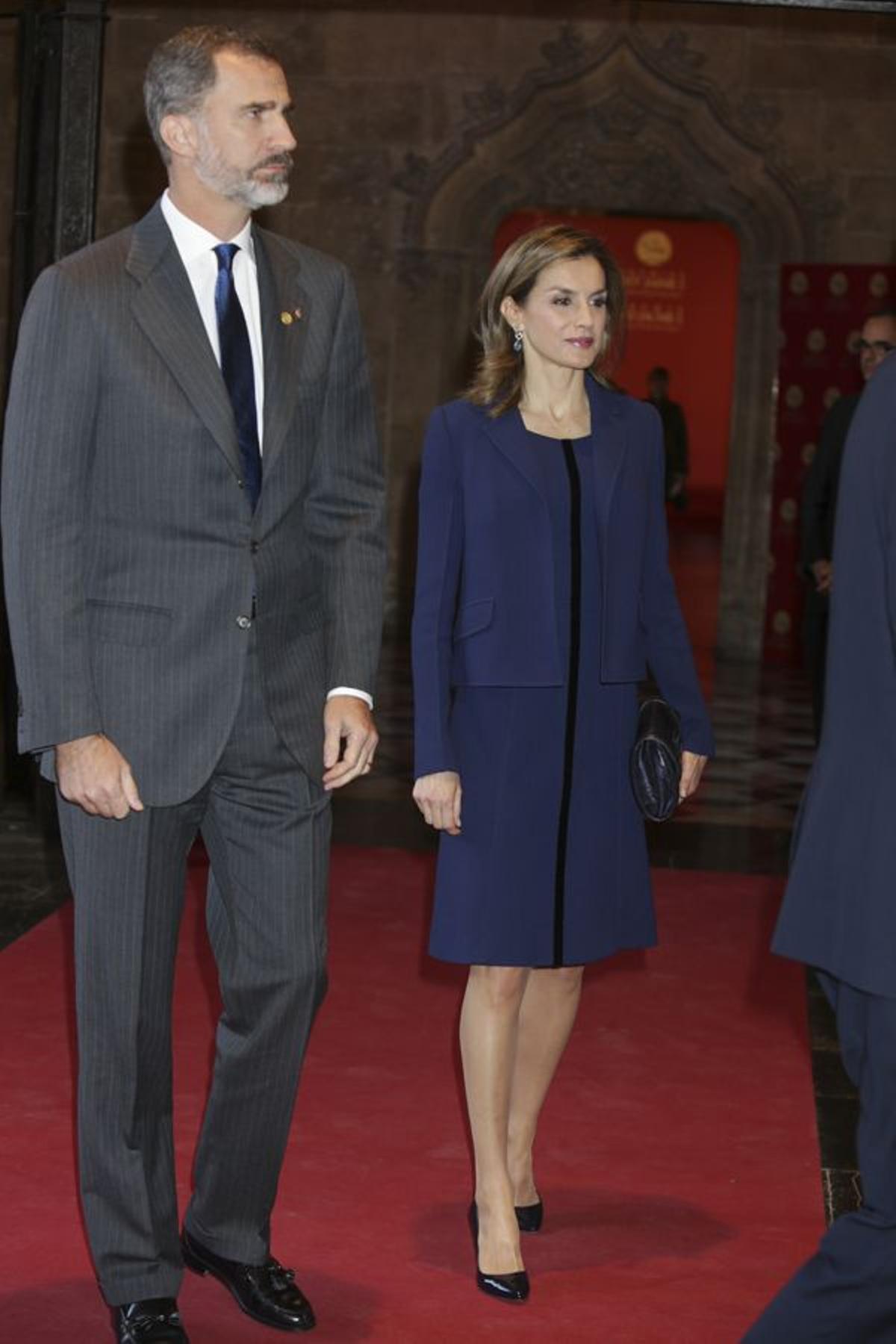 Letizia Ortiz en los Premios Jaime I: los Reyes en Valencia