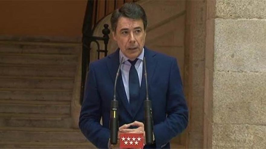 Ignacio González: "Las condiciones eran inadmisibles"