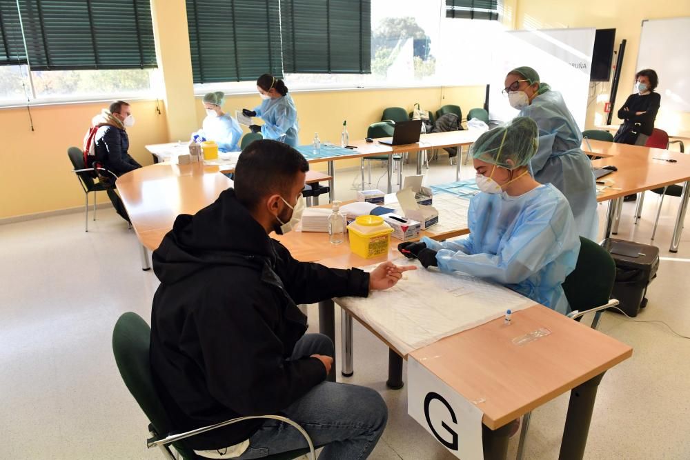 Arrancan los test serológicos en la Universidad