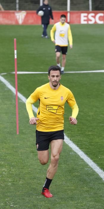 Entrenamiento del Sporting