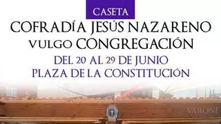 Jesús Nazareno, en la Feria de Día de San Pedro