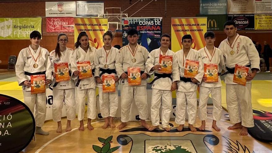 El Centre de Tecnificació va guanyar vuit medalles a la Copa d&#039;Espanya cadet del Vendrell