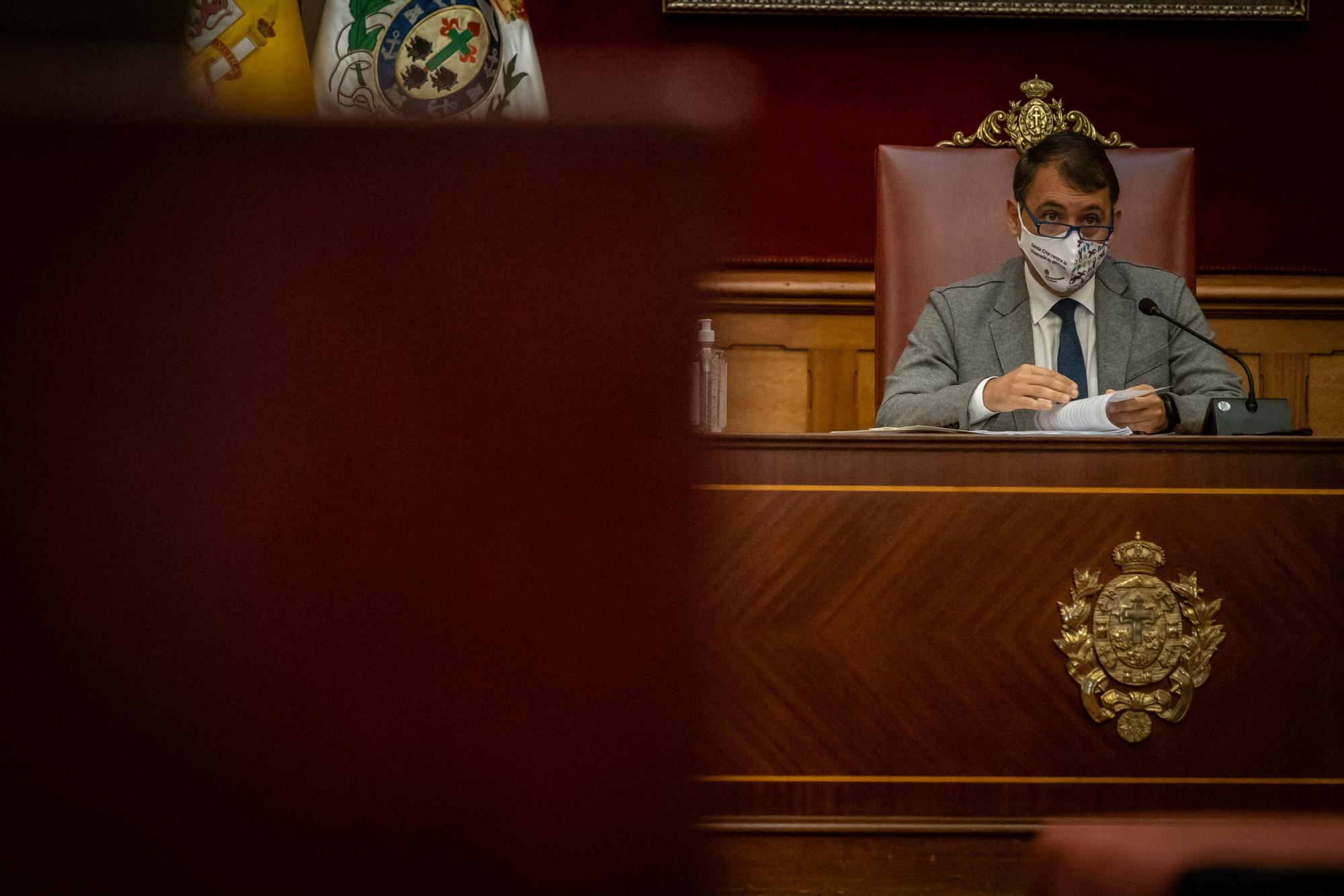 Pleno del Ayuntamiento de Santa Cruz de Tenerife