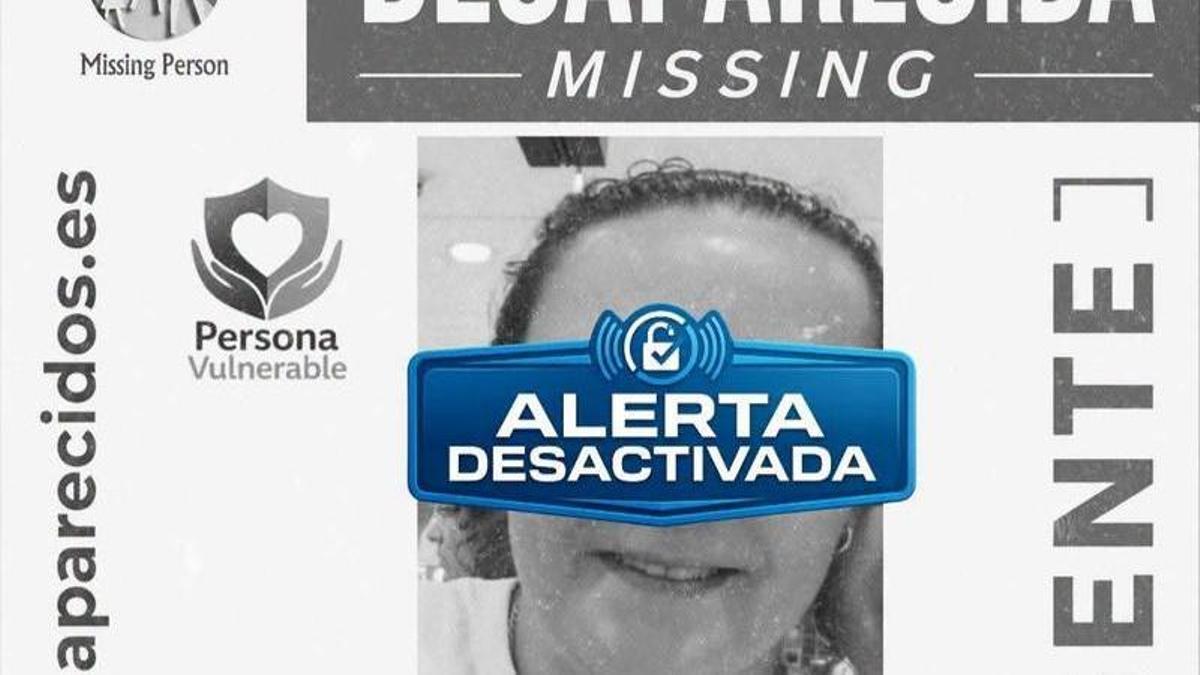 Desactivada la alerta de desaparición de Beatriz G. G.