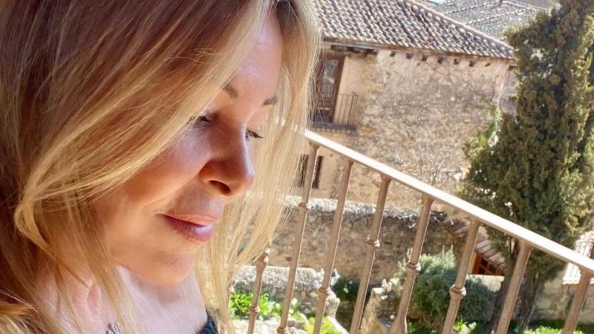 Ana García Obregón lamentaba la pasada Semana Santa los tres años desde los que diagnosticaron la muerte de su hijo