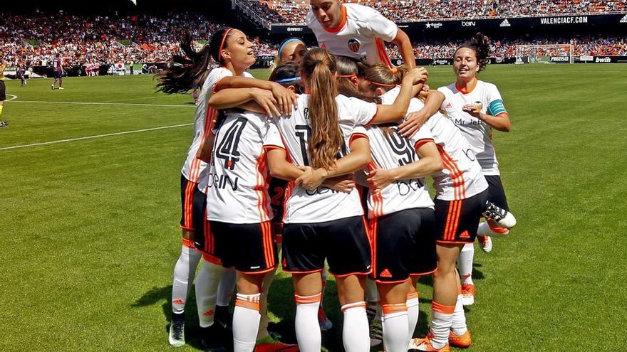 El Valencia CF vuelve a abrir Mestalla para el derbi femenino