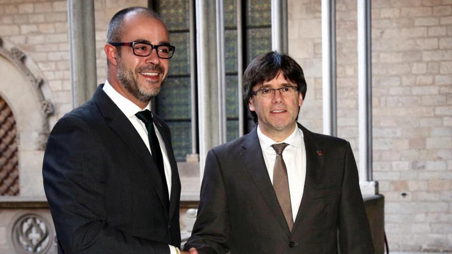 Buch i Puigdemont, el 2016