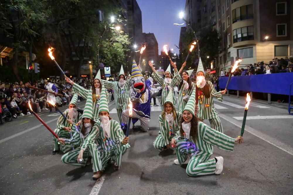 Desfile y lectura del Testamento de Doña Sardina