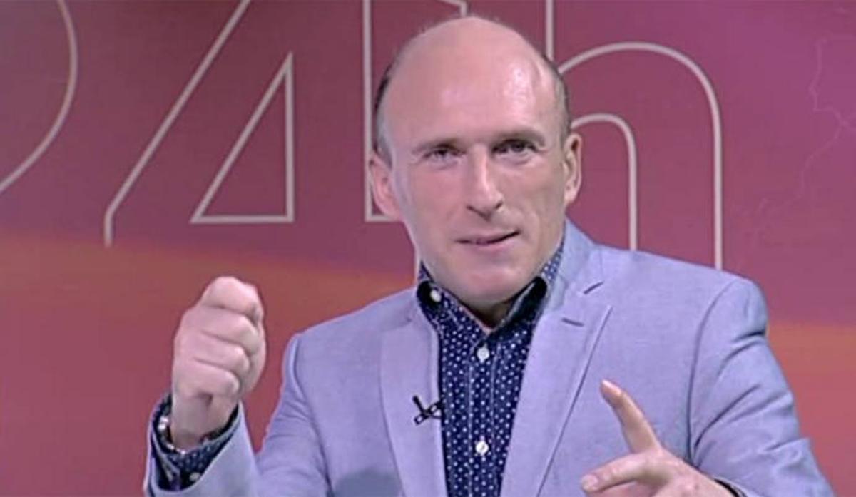 Antonio Gárate, presentador de 'La hora cultural'.
