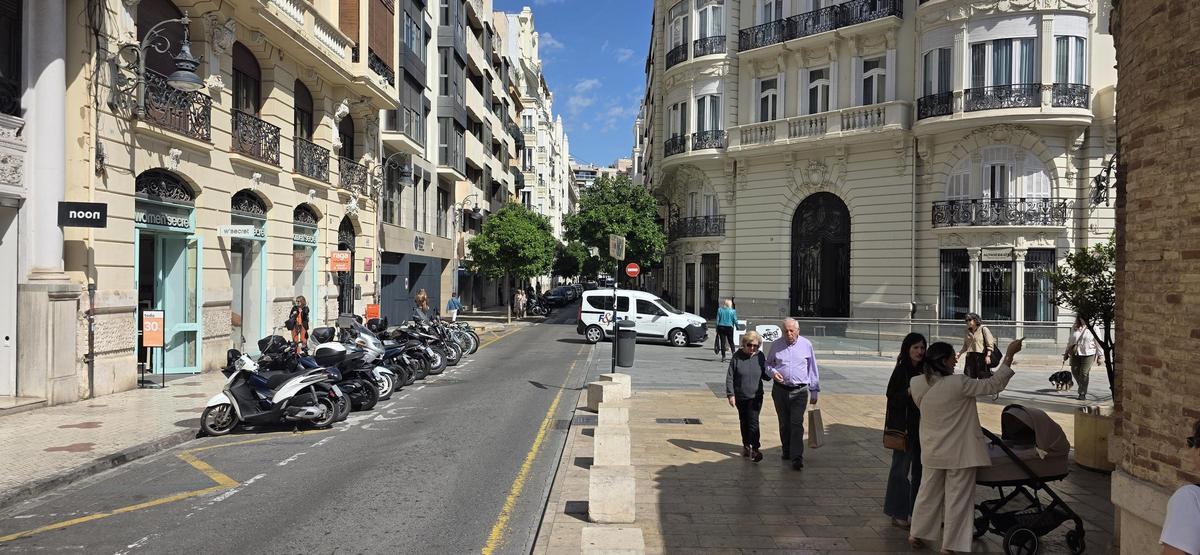 Aspecto actual de la calle Jorge Juan