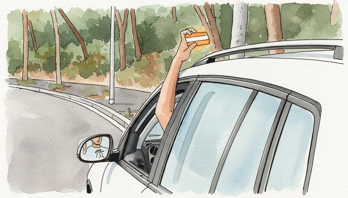 Ilustración sobre las nuevas balizas V16