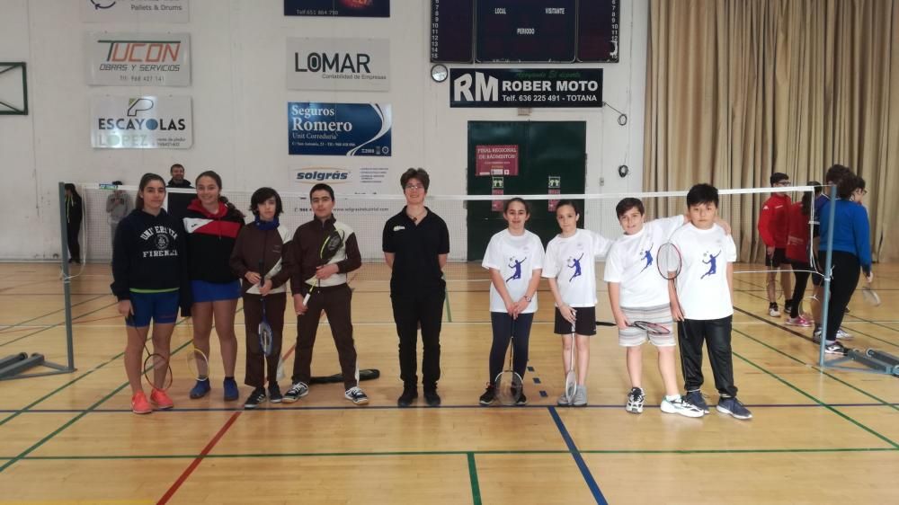 Final Regional de bádminton de Deporte Escolar