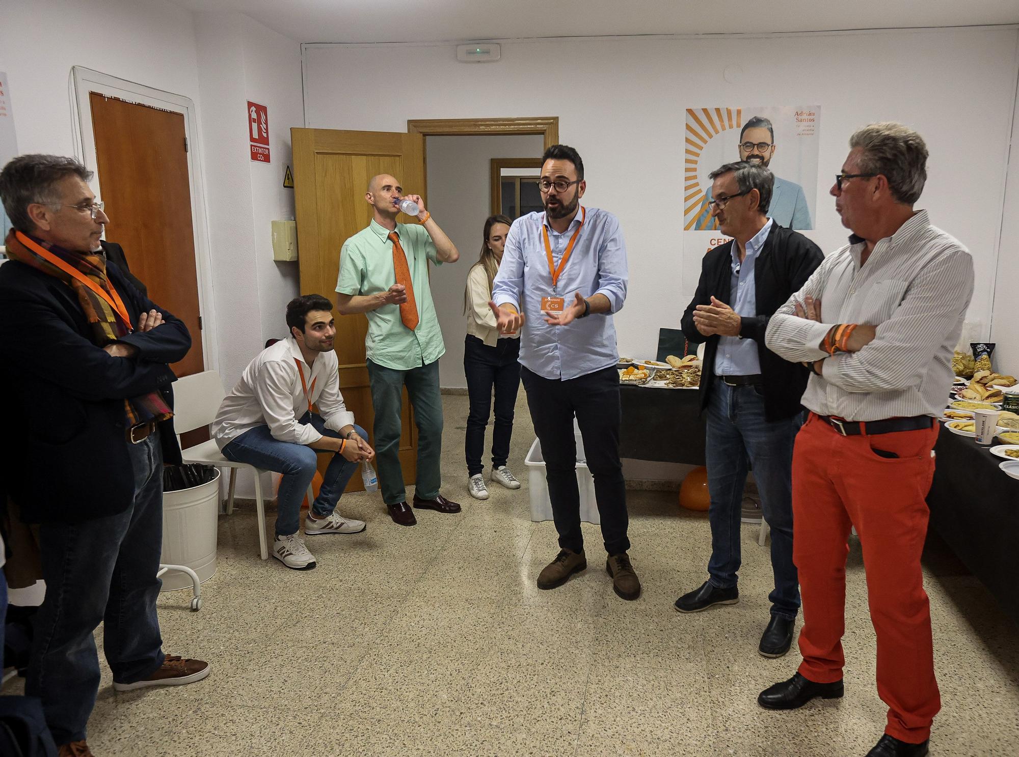 Así ha sido la noche electoral en Ciudadanos Alicante