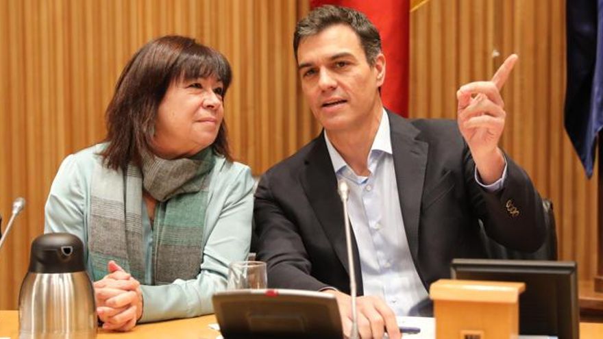 Pedro Sánchez, en el Congreso.