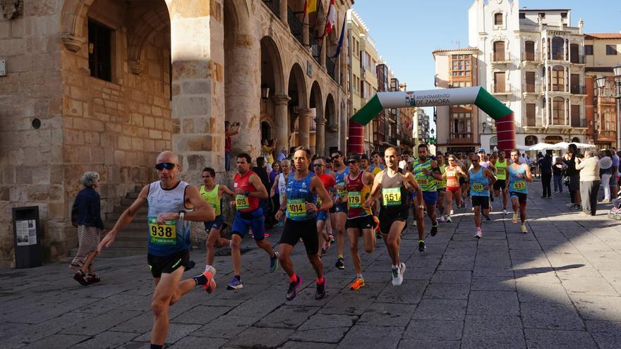 Marcos Gómez y Montse Prieto, vencedores de la Media Maratón de Zamora 2022