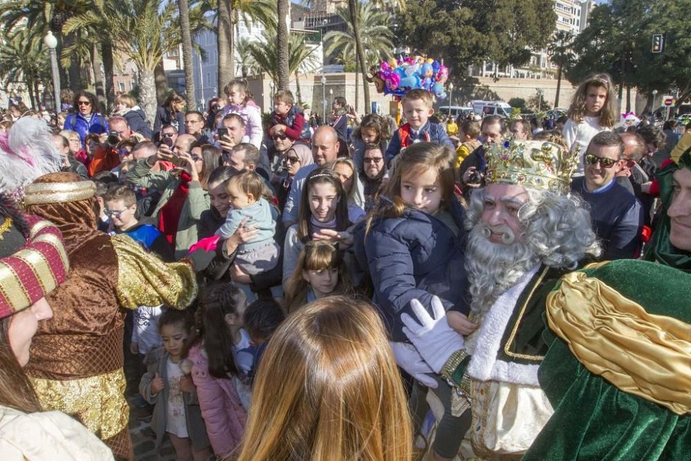 Los Reyes Magos desembarcan en Cartagena