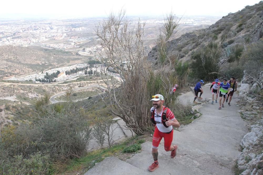 Ruta de las Fortalezas 2018 subida del Monte del Calvario