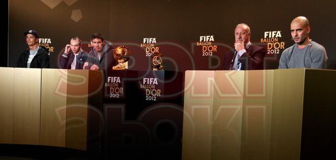 Así fue la rueda de prensa previa a la gala del Balón de Oro