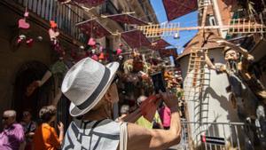 Ambiente en las fiestas de Gràcia