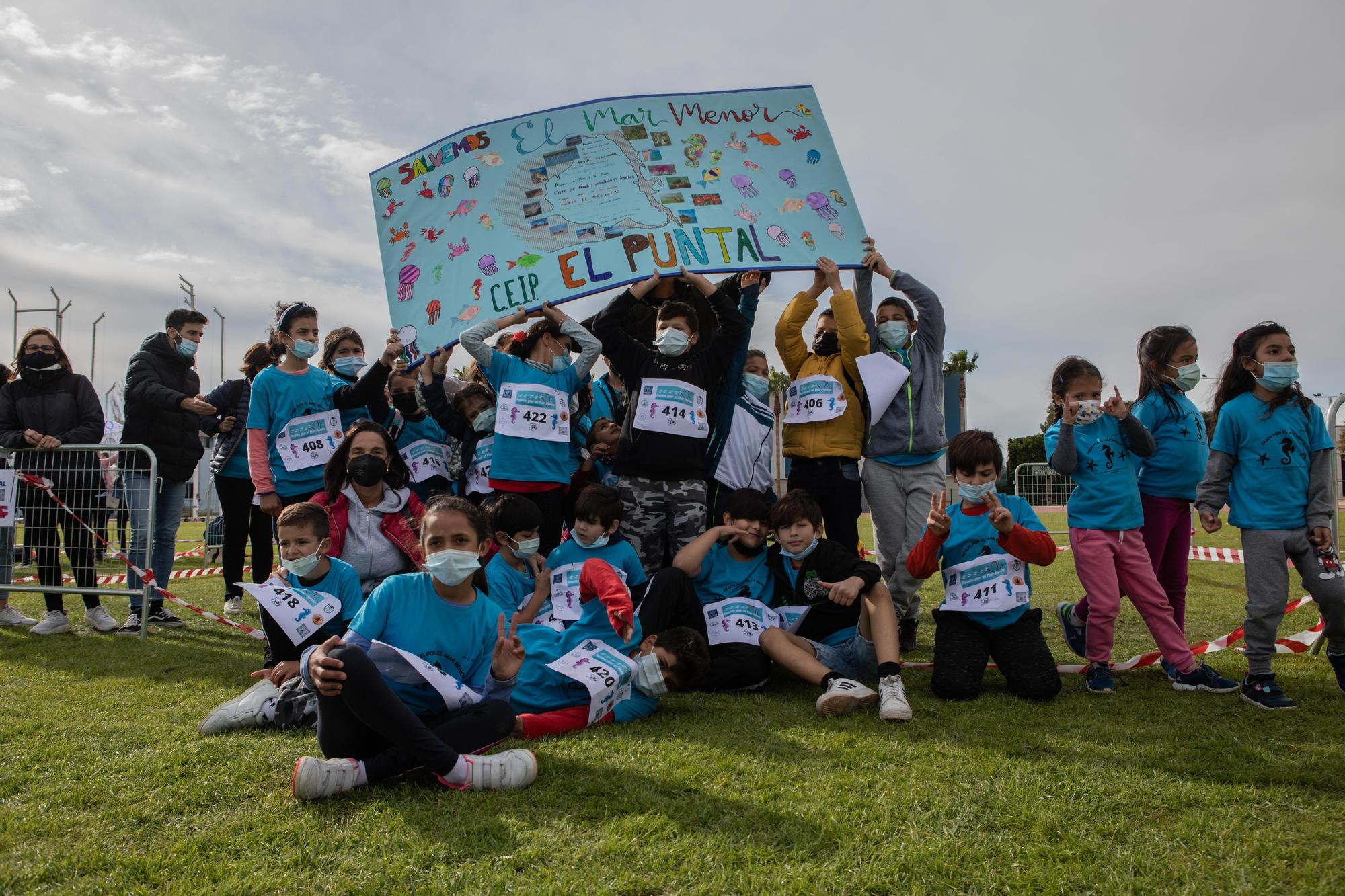 Colegios de San Javier lanzan un SOS por el Mar Menor