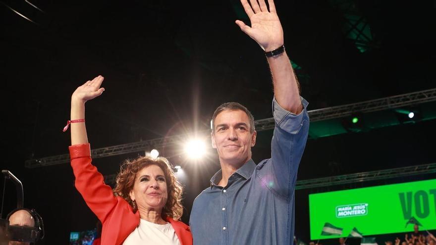 Sánchez fracasa en Andalucía y su exvicepresidenta consigue el peor peor resultado histórico de los socialistas
