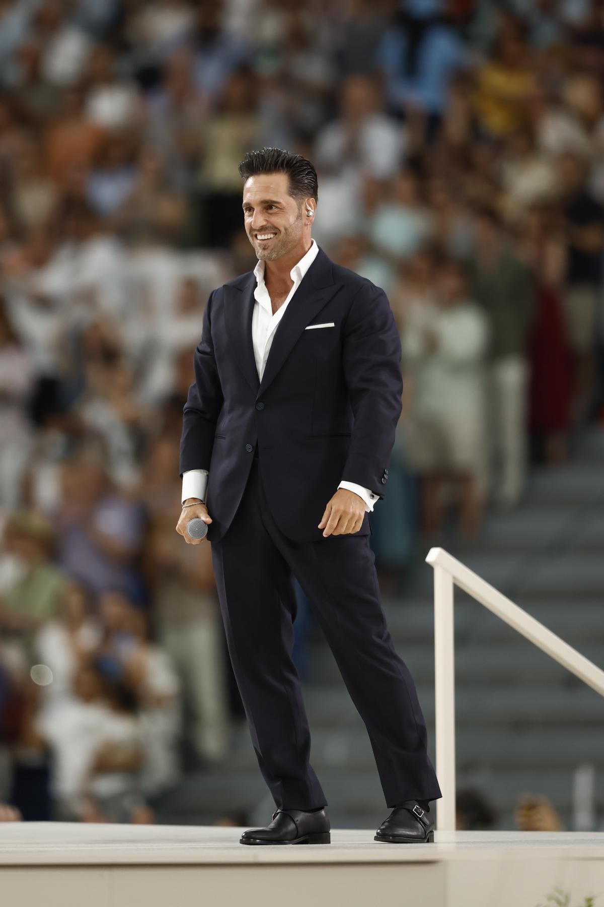 David Bustamante cantó al Papa León XIV el 'Himno de la alegría'