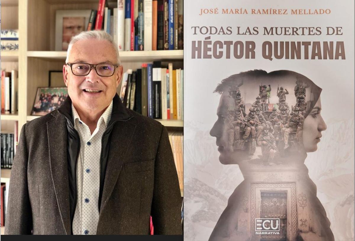José María Ramírez Mellado presenta su novela "Todas las muertes de Héctor Quintana" en Castalla e Ibi