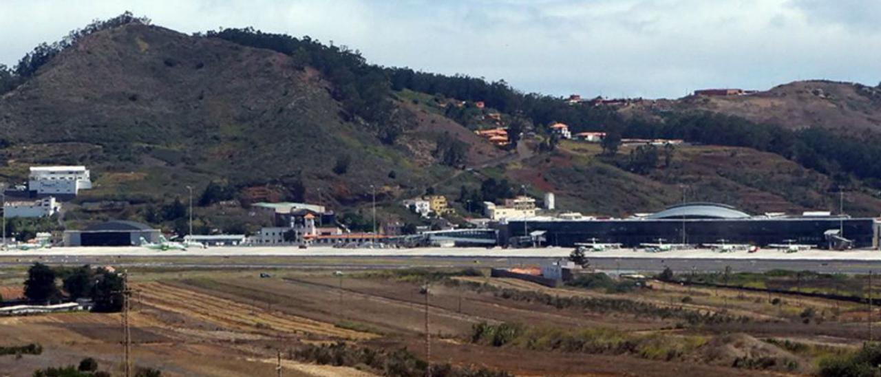 La zona de El Púlpito, junto al Aeropuerto de Tenerife Norte.