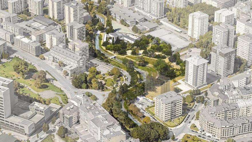 Recreación del fututro parque