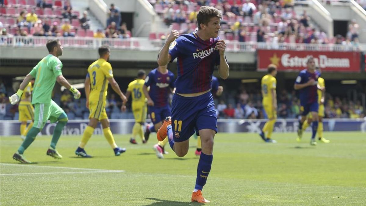 Marc Cardona fue clave en la victoria ante el Cádiz y quiere repetir celebración