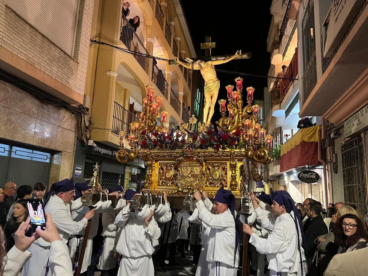 La santería es uno de los elementos singulares de la Semana Santa de Lucena.